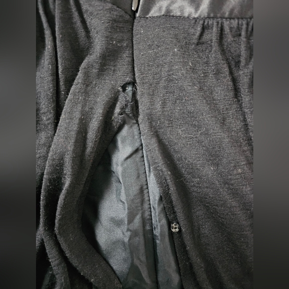 Development by Erica Davies Wool & Silk Embellished Top | Black | Size 2 - Picture 8 of 11